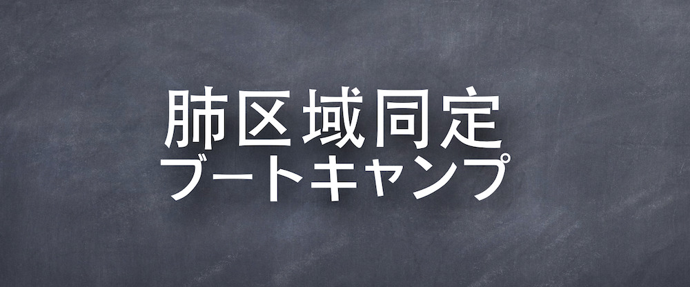 肺区域同定ブートキャンプ 症例5解答